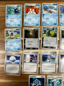 x17 NO DUPLICATES Aqua Deck Kit Japanese Pokemon Card Lot #256 - Image 2