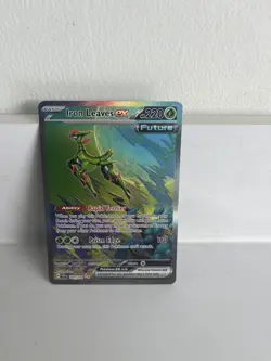 Pokemon TCG Iron Leaves Special Illustration Rare Temporal Forces 203/162 MINT - Image 1