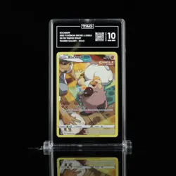 TAG GEM MINT 10 Rockruff TG07/TG30 Silver Tempest Trainer Gallery Pokemon TGC - Image 1