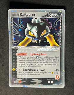 Rocket's Raikou ex 108/107 Pokemon Ex Deoxys -Holo -Secret Rare-NP/NM - Image 1