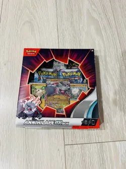 Pokemon TCG Annihilape ex Box Includes Mankey Primeape and Annihilape Ex PROMO - Image 1