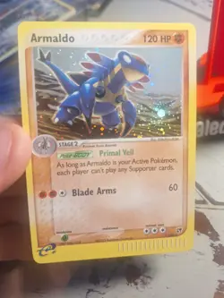 🔥 Armaldo Near Mint Holo Rare 1/100 Sandstorm E-Reader Pokemon EX TCG 🔥 - Image 1