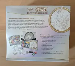 🔥Pokemon Sword & Shield Brilliant Stars Elite Trainer Box ETB - Sealed -English - Image 2