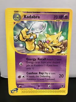 Kadabra 84/165 Pokemon Expedition Uncommon - Image 1