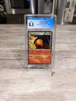 CGC 8.5 Typhlosion 110/123 Prime Holo Pokemon HeartGold & SoulSilver hgss prime - Image 1