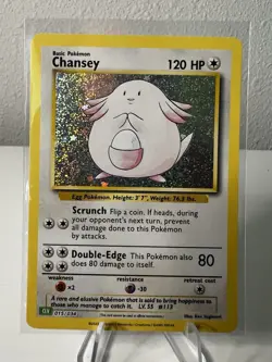 Pokemon Classic Collection Chansey Holo CLV 015/034 - Image 1