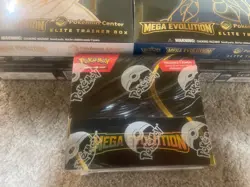 Pokemon Mega Evolution Lot 2 Pokemon Center ETBs AND Enhanced Booster Box SEALED - Image 4