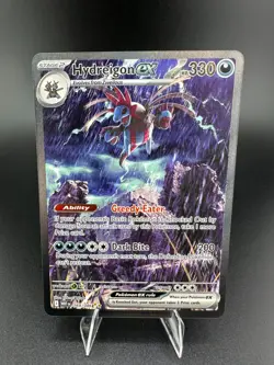 Hydreigon ex 169/086 Sv: White Flare Pokemon - Special Illustration Rare Holo NM - Image 1