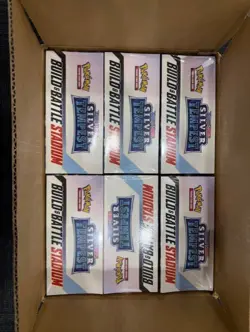 Pokemon TCG Sword & Shield Silver Tempest - Build & Battle Stadium SEALED BOX - Image 5
