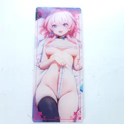 March 7th Ribbon Shiny Thick Acrylic Trading Card Anime Waifu Bookmark NEW - Image 4