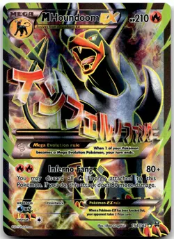 M Houndoom EX 154/162 XY - BREAKthrough Pokemon Card NM - Image 1