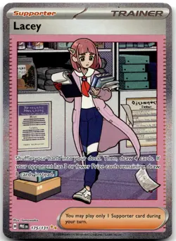 Lacey 175/131 SV: Prismatic Evolutions Pokemon Card NM - Image 1