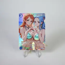 9×One Piece Doujin Card All Girls Beach Bikini Goddess Stroy Waifu Custom DIY - Image 2