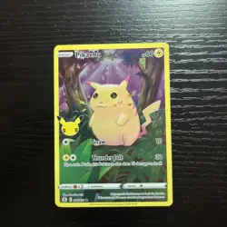 Pokemon TCG Celebrations Pikachu Full Art Holo Rare Card 005/025 2021 - Image 1