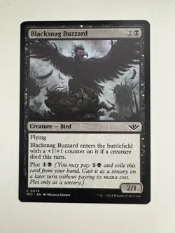 Blacksnag Buzzard MTG Magic the Gathering Card NM Near Mint OTJ - Image 1