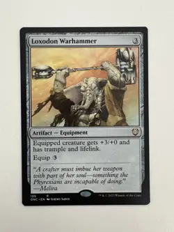 Loxodon Warhammer MTG Magic the Gathering Card NM Near Mint ONC - Image 1