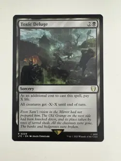 Toxic Deluge MTG Magic the Gathering Card NM Near Mint LTC - Image 1