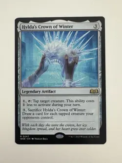 Hylda’s Crown of Winter MTG Magic the Gathering Card NM Near Mint WOE - Image 1
