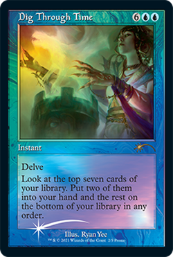 MTG RETRO FRAME FOIL PROMOS: FABLED PASSAGE, GOBLIN GUIDE, DIG THROUGH TIME+ - Image 3