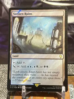 MTG | Sunken Ruins (⚡Surge Foil⚡) [FINAL FANTASY] - Image 1
