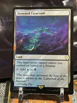MTG | Drowned Catacomb (⚡Surge Foil⚡) [FINAL FANTASY] - Image 1