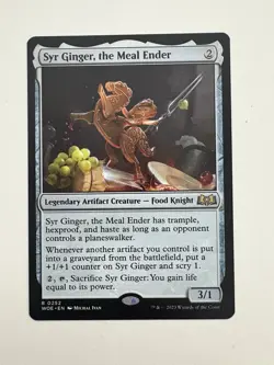 Syr Ginger the Meal Ender MTG Magic the Gathering Card NM Near Mint WOE - Image 1