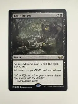 Toxic Deluge MTG Magic the Gathering Card NM Near Mint 2XM - Image 1