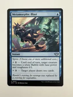 Metamorphic Blast MTG Magic the Gathering Card NM Near Mint OTJ - Image 1