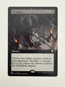 Victimize Borderless MTG Magic the Gathering Card NM Near Mint CMR - Image 1