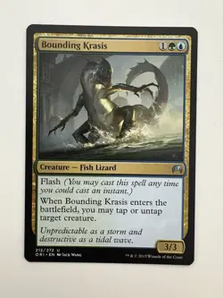 Bounding Krasis MTG Magic the Gathering Card NM Near Mint ORI - Image 1