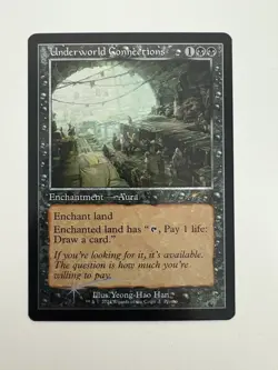 Underworld Connections Foil Retro Frame Promo MTG Magic Gathering Card Mint PRM - Image 1