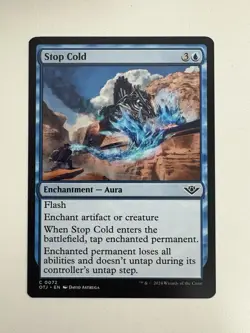 Stop Cold MTG Magic the Gathering Card NM Near Mint OTJ - Image 1