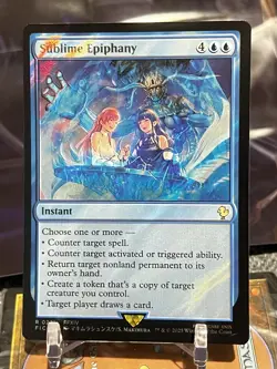 MTG | Sublime Epiphany (⚡Surge Foil⚡) [FINAL FANTASY] - Image 1