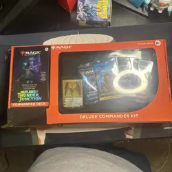 MTG Outlaws of Thunder Junction Deluxe Commander Kit - QUICK DRAW OTC - Sealed - Image 1