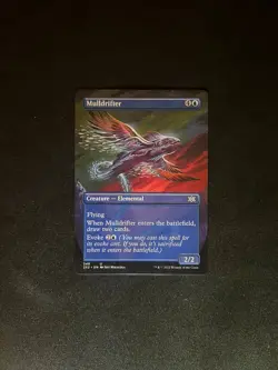 Mulldrifter (Borderless) [Double Masters 2022] Foil* NM+ Magic MTG Cards - Image 1