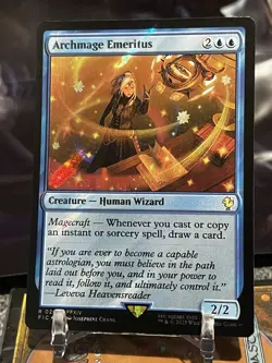 MTG | Archmage Emeritus (⚡Surge Foil⚡) [FINAL FANTASY] - Image 1