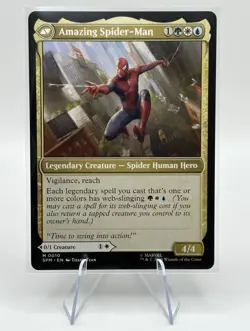 Peter Parker/Amazing Spider-Man - Marvel's Spider-Man (SPM) MTG Mythic Rare #10 - Image 3