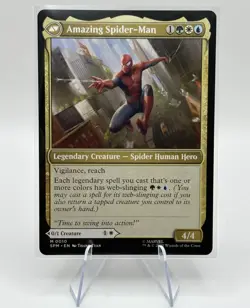 Peter Parker/Amazing Spider-Man - Marvel's Spider-Man (SPM) MTG Mythic Rare #10 - Image 4