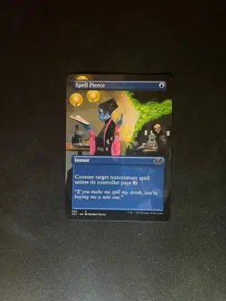 Spell Pierce {Borderless } [Double Masters 2022] NM+ Magic MTG Cards - Image 1