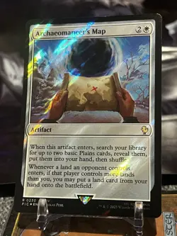MTG | Archaeomancer's Map (⚡Surge Foil⚡) [FINAL FANTASY] - Image 1