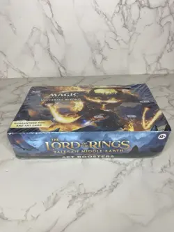 Set Booster Box Lord of the Rings Tales of Middle Earth LTR MTG Sealed w Shrink - Image 3