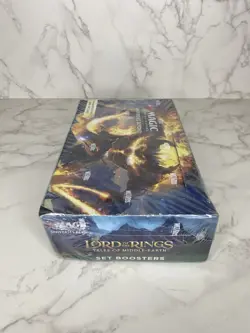 Set Booster Box Lord of the Rings Tales of Middle Earth LTR MTG Sealed w Shrink - Image 4