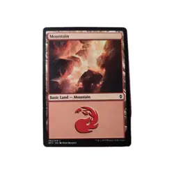 MTG Magic The Gathering Mountain Land Card Battle For Zendikar (BFZ) 265/274 - Image 1