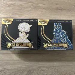 🔥Pokemon Mega Evolution Elite Trainer Box ETB Set - 1 Lucario & 1 Gardevoir🔥 - Image 1
