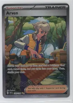 Arven Special Illustration Rare Pokemon Scarlet & Violet Base Set SV01 #249 - Image 1