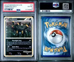 Pokemon Umbreon 10/90 Undaunted Holo PSA 5 - Image 3