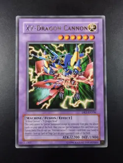 YUGIOH 2005 | XY-DRAGON CANNON | DR1-EN106 | RARE | EXCELLENT - Image 1