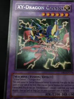YUGIOH 2005 | XY-DRAGON CANNON | DR1-EN106 | RARE | EXCELLENT - Image 5