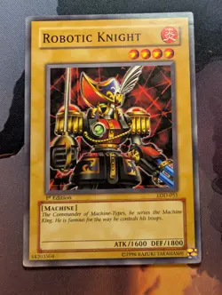 Robotic Knight - LOD-051 - Common - 1st Edition - YuGiOh - Very Light Play - Image 1