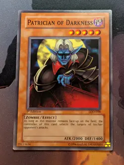 Patrician Of Darkness LOD-058 - Common - 1st Edition - YuGiOh - Near Mint - Image 1